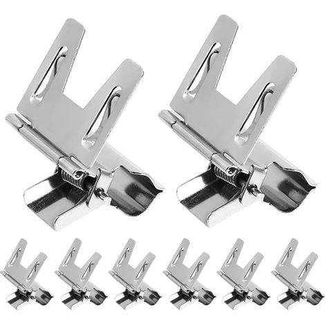 Clips métalliques, organisateur robuste et durable, lot de 8 pour (1/5)