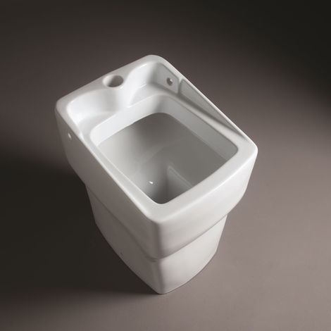 Vuotatoio Community bianco di Ceramica Alice