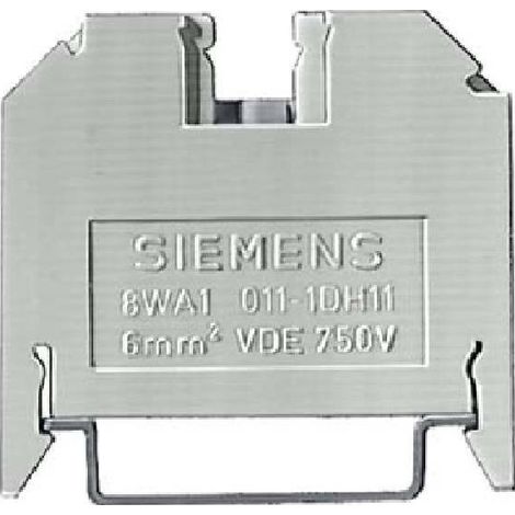 Siemens morsetto unipolare 6mmq beige 8wa10111dh11 (1/2)