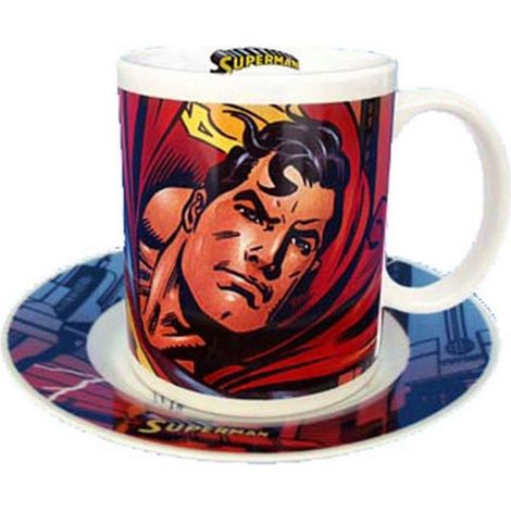Coffret Mug et Assiette Superman