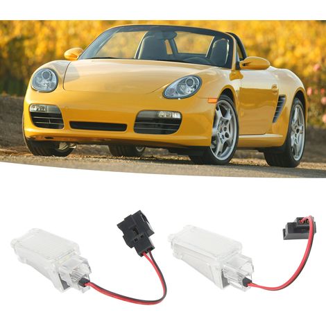 Ein Paar Autofußlampen, Modell 3B0947415B, ist für VW Golf 5, 6, 7, Audi B6, B7 und Porsche erhältlich. (1/5)