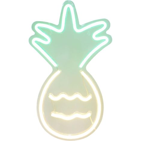 Panneau mural néon LED en forme de fruit pour la maison, chambre à coucher, Noël, anniversaire, mariage, fête de vacances, décoration alimenté par USB (1/5)