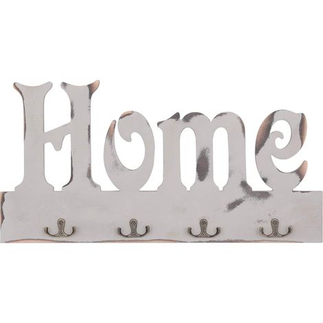 vidaXL Perchero de pared HOME 50x23 cm (1/2)