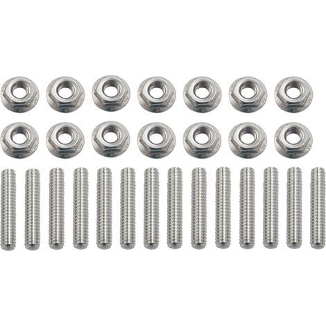 Zylinderkopfdeckel-Befestigungsstangen- und Schraubensatz aus Edelstahl für Chevrolet 396 402 427 454 502 Big Block
