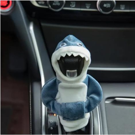Sweat à Capuche Universel Pour Levier De Vitesse De Voiture, Anti-Poussière Manuelle Ou Automatique De Levier Vitesse, Housse à Capuche Pour Pommeau Levier Vitesse Pour Cadeaux Noël(Bleu) (1/5)