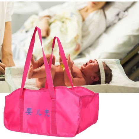Pèse-bébé portable, sac de transport pour balance bébé électronique ou pèse-personne mini. (1/4)
