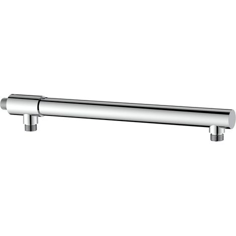Braccio doccia con deviatore in cromo 40 cm (1/2)