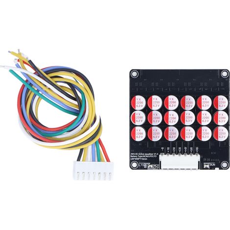 Égaliseur actif de batterie, équilibreur de cellules universel, planche d'équilibre 5A pour LTO LFP LPO NCM4-6S (1/5)