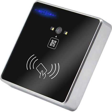 Integrierter 1D/2D-Barcode-Scanner, QR-Code-RFID-Kartenleser, Wiegand-Anschluss, Selbstinduktion für Ga