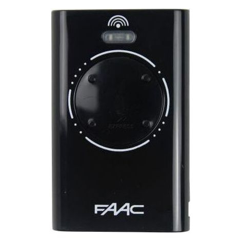 Télécommande FAAC XT4 868 SLH noire (1/4)