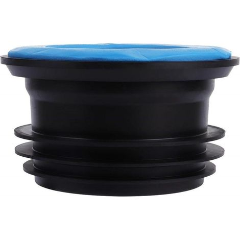 CCYKXA Anti-odor rubber seal, toilet bowl seal, anti-odor rubber toilet ring, wax-free bowl flange rings, insulation connector, universal leak-proof replacement, durable (1/5)