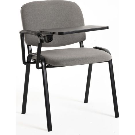 Sillas de escritorio - Pack 4 Sillas Ofis con Pala - Gris claro