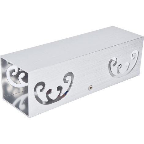 Plafonnier LED double culot 2W en alliage d'aluminium, éclairage 360°, idéal pour restaurants, 85V à 265V, lumière violette