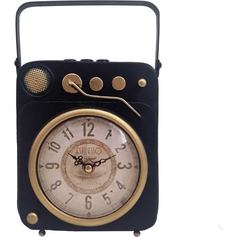Signes Grimalt Scuola di decorazione  Orologi vintage orologi dumistici neri 18x8x15cm 26959