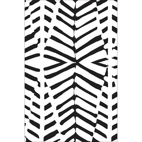 Sticker réfrigérateur et lave vaisselle, zébrure design sauvage élégance déco, 75 cm X 49 cm