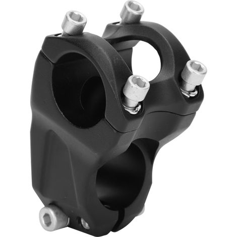 Monture courte 50mm en alliage alu renforcé pour guidon VTT et vélo tout-terrain (1/5)