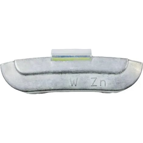 TIPTOP - Masse jante tôle à bord plat zinc non plastifié 25g - lot de 100pcs - 5657250