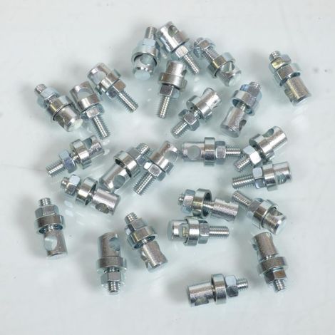 Lot 25 serre tringle de garde boue Ø5 x L13mm pour mobylette (1/5)
