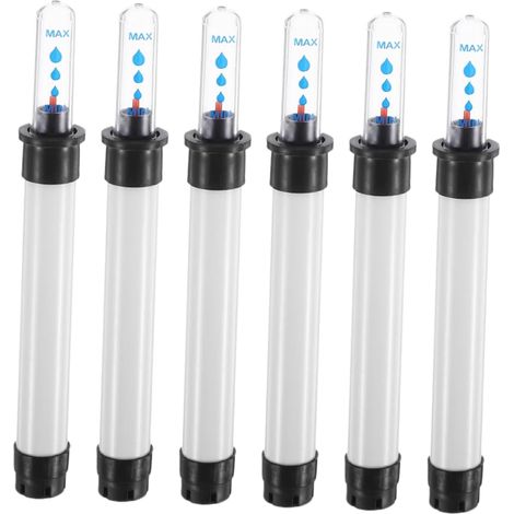 6pièces Indicateur De Niveau Eau pour Plantes Flotteur pour Jauge Eau Outil De Mesure pour Pots De Fleurs Et Jardinières (1/5)