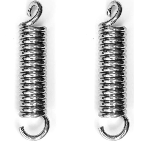 2x Ressort de traction de rappel en acier à double crochet béquille scooter moto cyclomoteur FS1 Yam neon, 3x16x78mm