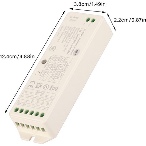 Milight 5-in-1-LED-Controller für einfarbige LED-Streifen (CCT, RGB/RGBw, RGB+CCT) (1/5)