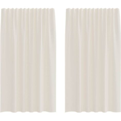 Maison Exclusive - Cortinas de gasa con bolsillos para varillas 2