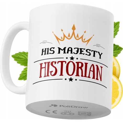 Lustige Kaffeetasse mit witzigem Textdesign für Historiker – ideal für Geburtstage, Namenstage und Feiertage. Hochwertige Tasse für besondere Anlässe, ob zu Hause, im Büro oder bei der Arbeit. Farbe: 