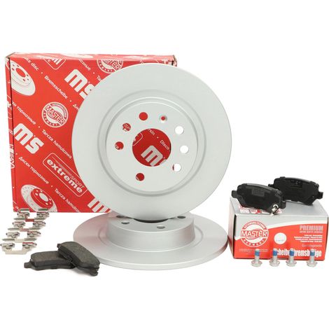 DISCOS Y PASTILLAS DE FRENO TRASEROS OPEL ASTRA H, ZAFIRA B (1/5)