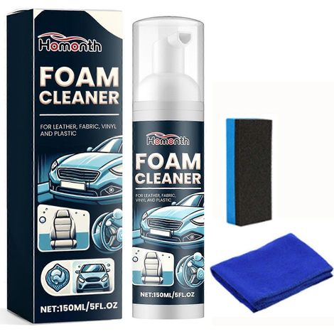 Nettoyant intérieur de voiture, rénovateur professionnel pour intérieur de voiture, élimination des taches sans effort (1/4)