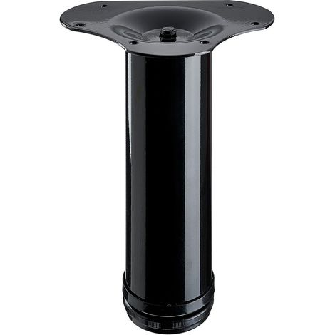 Pata de mueble Hettich, negra, 6 cm de diámetro x altura regulable de 20 a 23 cm. HETTICH (1/2)