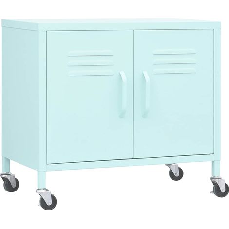 Aufbewahrungsschrank Menthe 60x35x56 cm Stahl