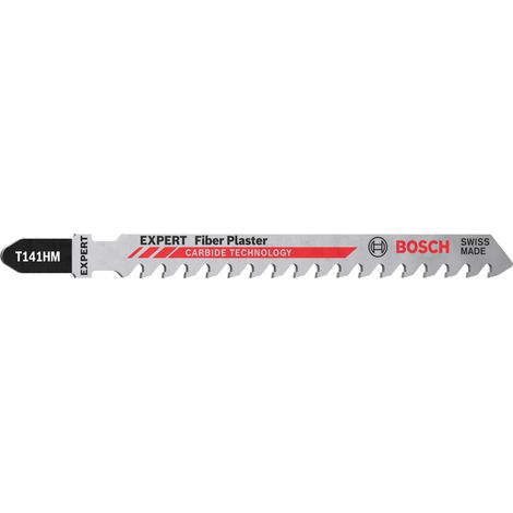 Bosch Accessories 2608900563 EXPERT ‘Fiber Plaster’ T 141 HM Stichsägeblatt, 3 Stück 3 St.