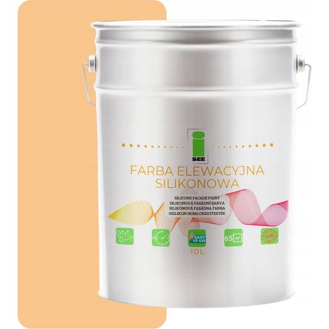 VERNICE PER FACCIATE AL SILICONE BEIGE CALDO, TONALITÀ BEIGE 10L (1/5)