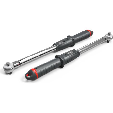 Facom – Clé dynamométrique 1/2" 40-200Nm – Précision ± 2% – Mécanisme rapide – Écran LCD haute visibilité – Étanchéité IP54