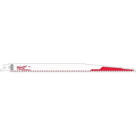 Hoja Milwaukee bimetálica 300 mm paquete 5 piezas