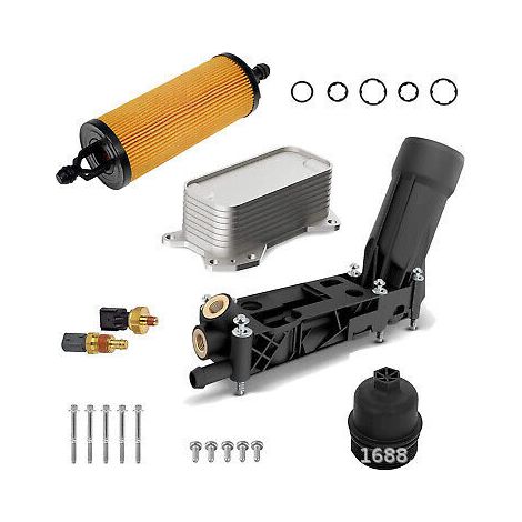 Die Teilenummer 5184294AE ist für Ölfiltergehäuse mit Ölkühler von Chrysler, Jeep und Dodge geeignet. (1/4)