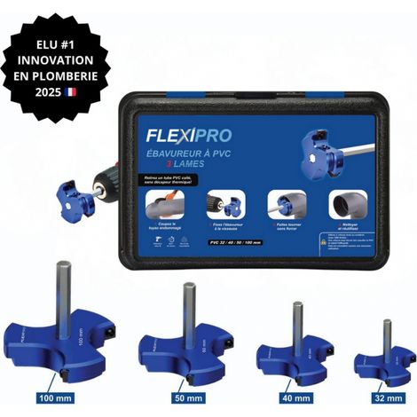 Ebavureur PVC 32 40 50 100 MALETTE kit complet