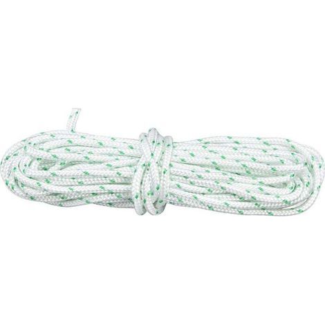 pair Corde de démarrage en Nylon de 3.5MM, cordon de traction de démarreur de trononneuse de jardin résistant à l'usure pour tondeuse à gazon artisanale, 10m / 32,8 pieds