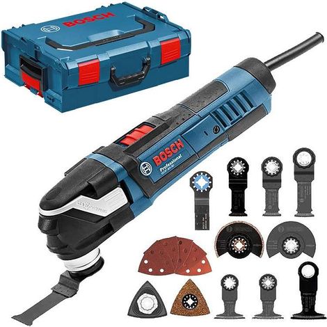 Levigatrice GOP40-30 Starlock Plus - 400W - BOSCH - con 15 accessori in scatola - 0601231001