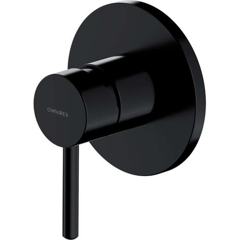 OMNIRES Y - Unterputz-Duscharmatur, mit Einbaukörper, schwarz Y1245BL (1/2)