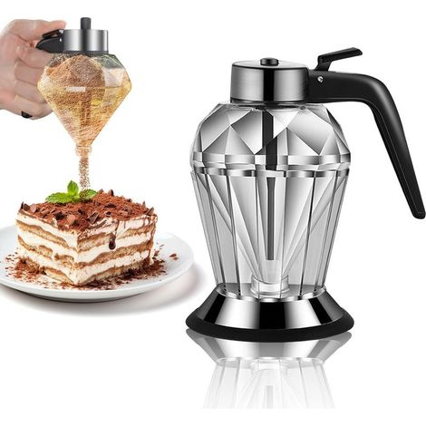 Pot de Miel en Verre, 200 ml Distributeur Miel Anti-goutte, 7 Onces Distributeur Sirop avec Support, pour Sirop Sucre Sauce Soja Cuisson Vin Autres liquides (1/5)