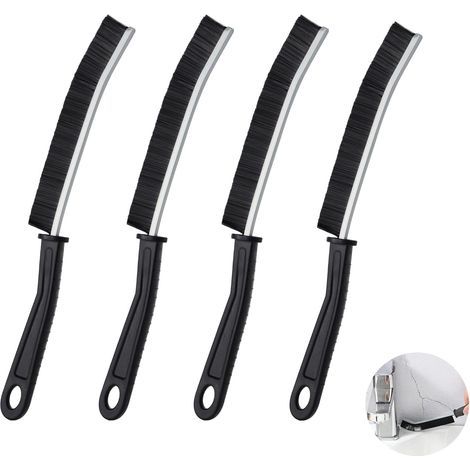 Brosse de Nettoyage des Crevasses, Brosse de Nettoyage des Coins, Nettoyage en Profondeur de la Brosse de Nettoyage pour Toilettes, Salle de Bain, Cuisine et Outil de Nettoyage Domestique (1/5)