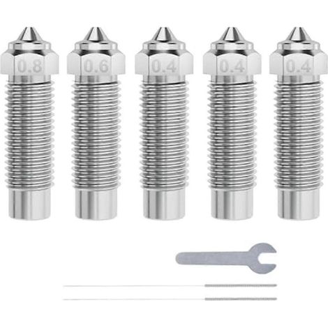 Lot de 5 buses en cuivre-zirconium chromé pour Neptune avec outils de bricolage --- (1/5)