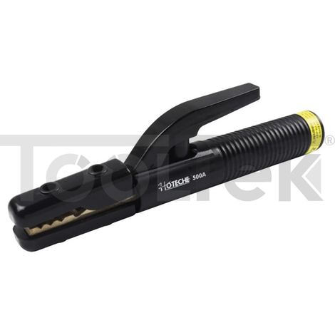 PINZA PORTA ELETTRODO CAVO 500A SALDATRICE INVERTER SALDARE SALDATORE (1/2)
