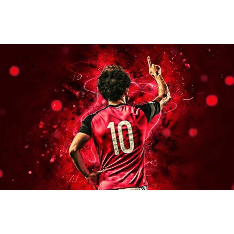Papier peint panoramique Football - Joueur de Foot - 130 cm x 81 cm (1/2)