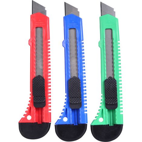 Cutter Fabrilamp preciso lame 18 mm rétractable (1/4)