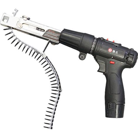 Adattatore per catena per avvitatore per trapano elettrico, gamma di mandrino 41 mm-46 mm, accessorio per avvitatore rotativo, carpenteria per cartongesso e soffitti in legno, assemblaggio pistola