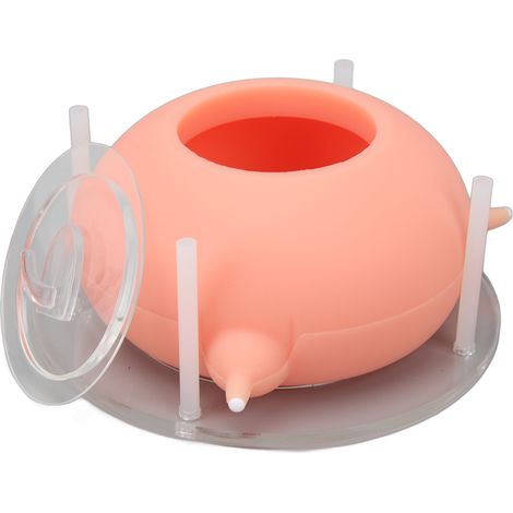 Gamelle d'alimentation en silicone bionique pour chiots, tétine, biberons pour chiots, station d'alimentation pour chiots (1/5)
