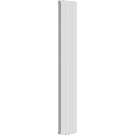 Radiatore a doppio pannello 1122 watt acciaio 180 x 30 x 7 cm bianco 030010473