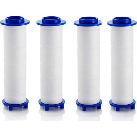 4 Pcs Filtrants En Coton PP. élément Filtrant L'eau De Sédimentation Du Filtre De Douche. Utilisé Pour L'osmose Inverse. L'électrode D'alimentation En Eau Et La Filtration Des Particules（8cm2.4cm）